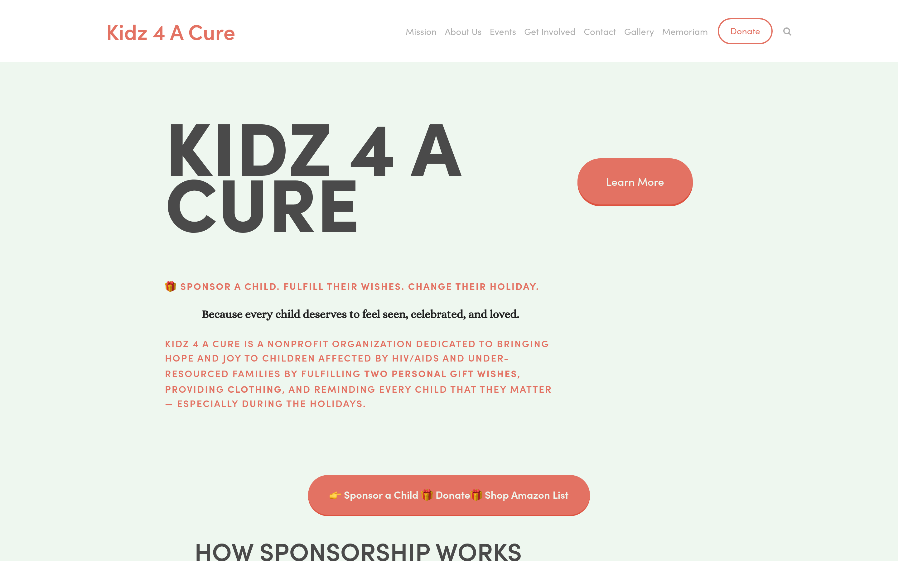 Kidz 4 A Cure — Before
